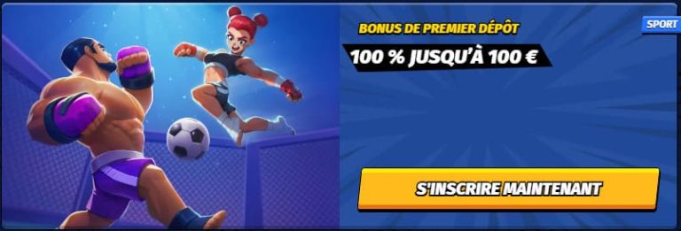 Big Clash Casino bonus bienvenue sport