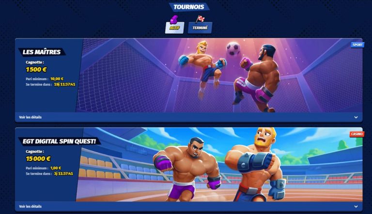 Big Clash Casino tournois